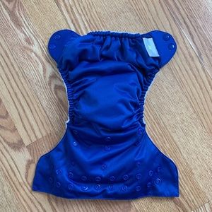 Cloth diaper with insert